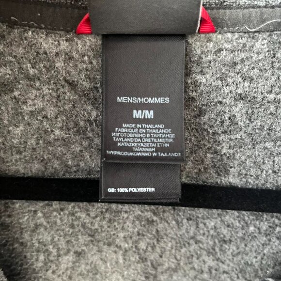 The North Face Men's Gray Full Zip Sweater Knit Long Sleeve - Picture 7 of 7